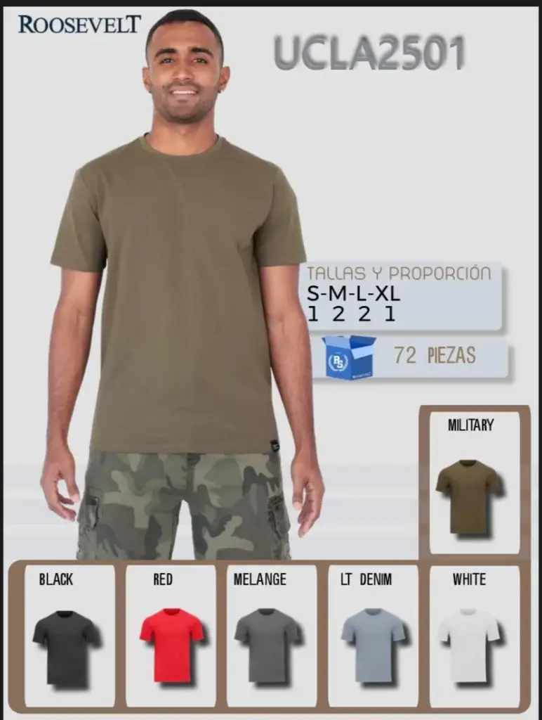 PLAYERA ROOSEVELT UCLA 2501 