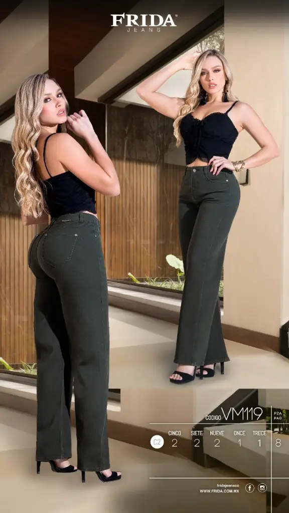 [FRIVM119-5] JEANS FRIDA VM119 (5)