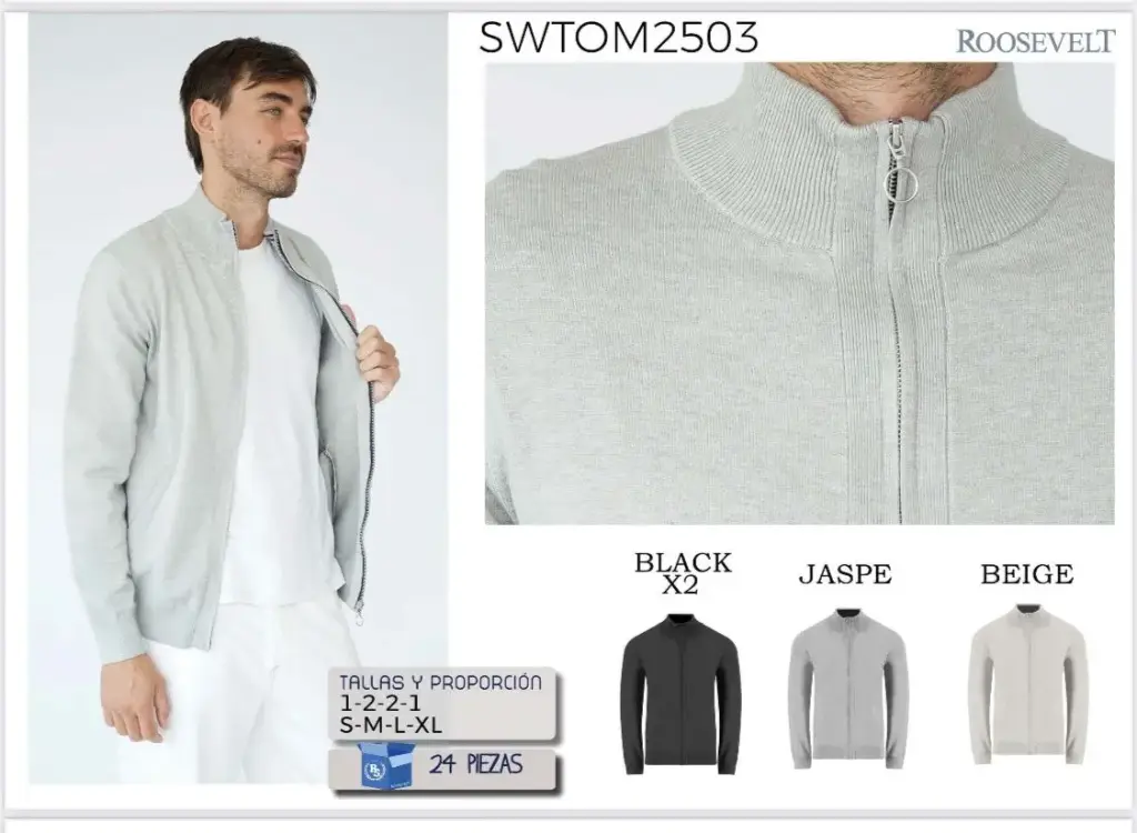 SUETER ROOSEVELT SWTOM 2503 (CAJA 24PZ)