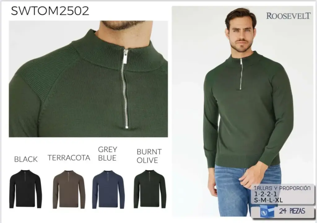 SUETER ROOSEVELT SWTOM 2502 (CAJA 24PZ)