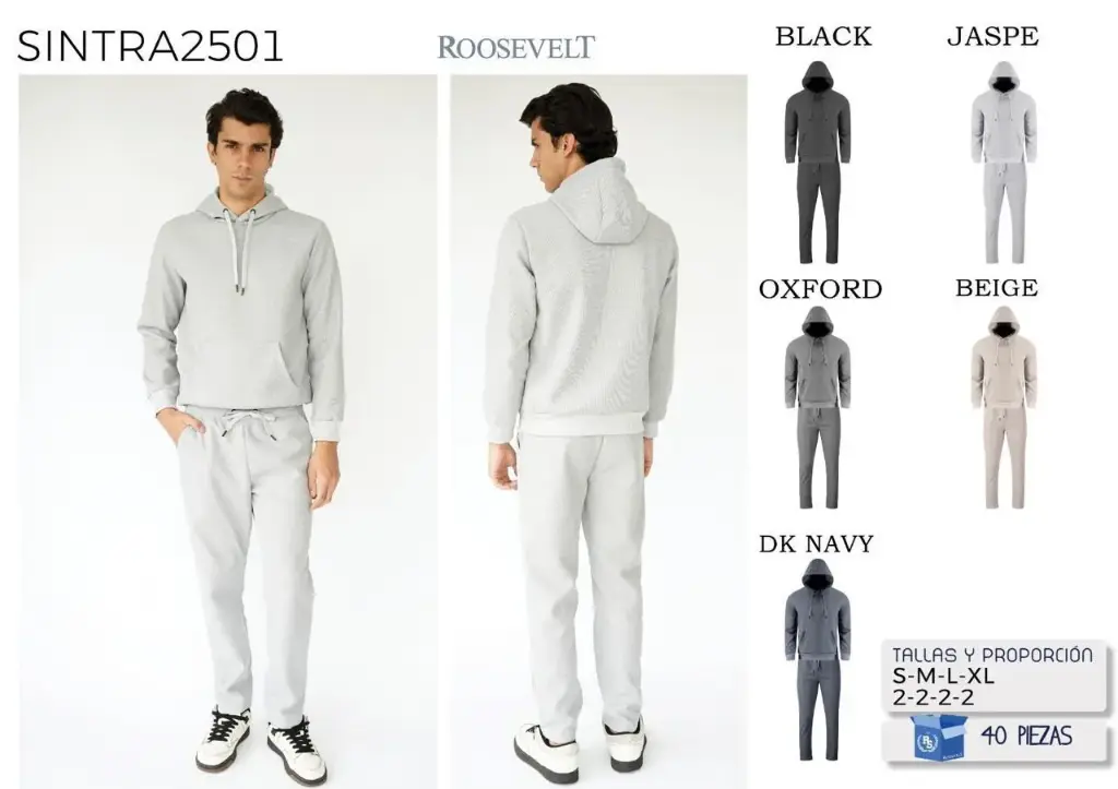 CONJUNTO ROOSEVELT CABALLERO SINTRA 2501 (CAJA 40PZ)