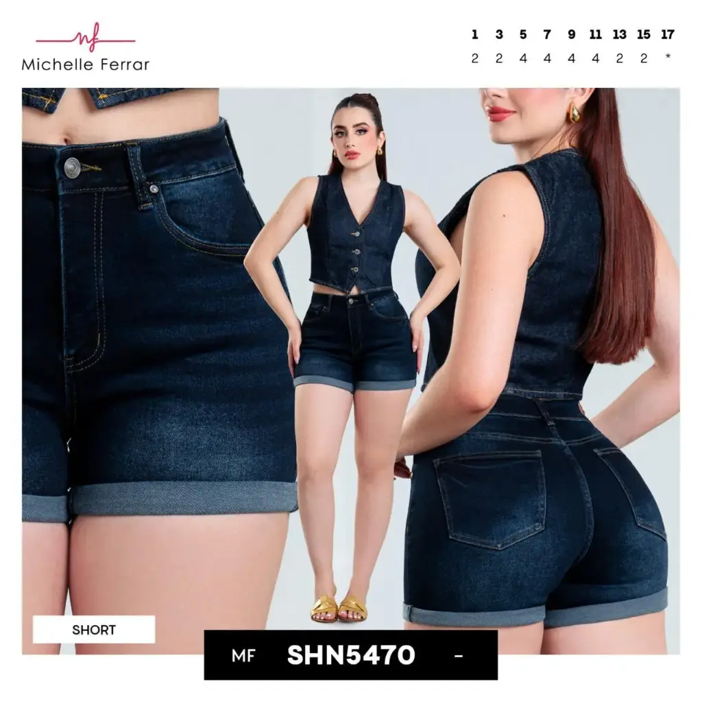 [MIC5470-5] SHORT MICHELLE FERRAR 5470 (5)