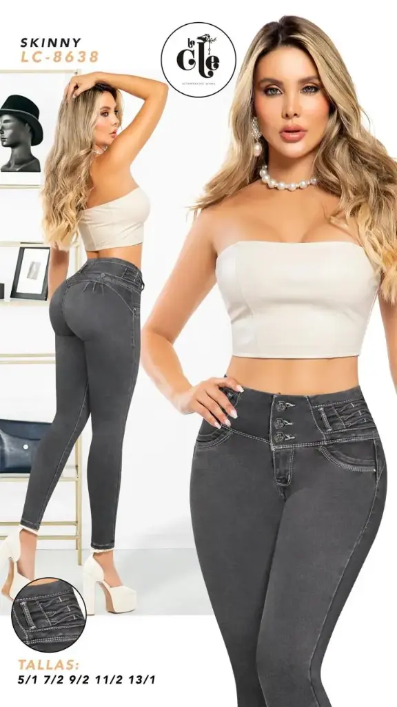 [LEC8638-5] JEANS LE CLE MODA 8638 (5)