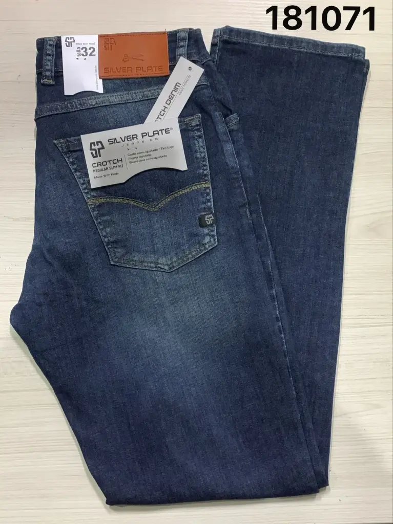 [SILCRO181071-30] JEANS CROTCH SILVER PLATE 181071C (30)