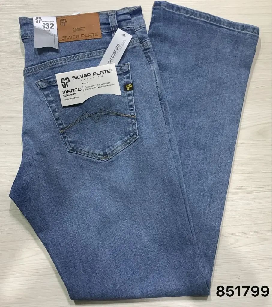 [SILMAR851799-30] JEANS MARCO SILVER PLATE 851799C (30)