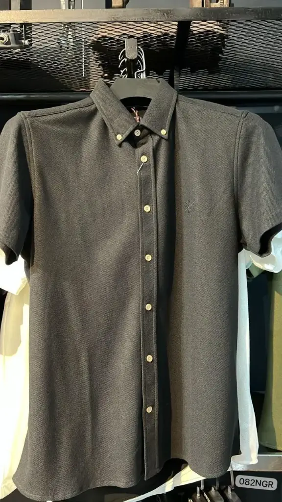 [SHECAMNEG-S] CAMISA SHERMAN MORGAN NEGRO (S)
