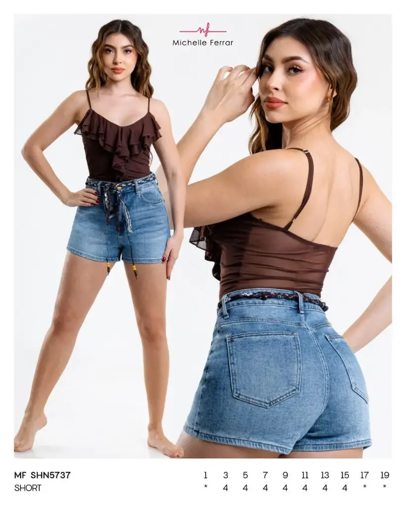 [MIC5737-5] SHORT MICHELLE FERRAR 5737 (5)