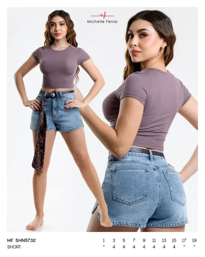 [MIC5732-5] SHORT MICHELLE FERRAR 5732 (5)