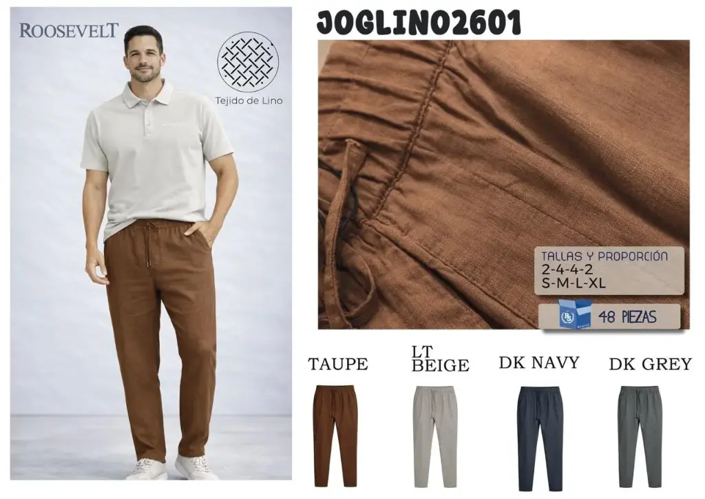 PANTALON JOGGER ROOSEVELT LINO 2601
