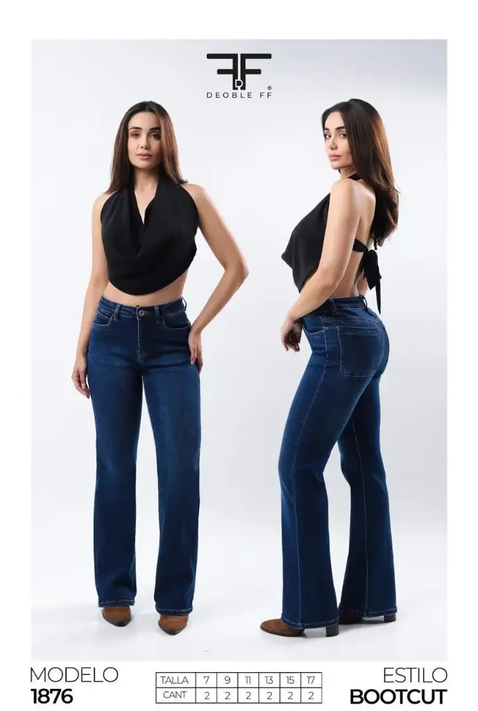 JEANS DOBLE FF 1876 (CAJA 24PZ)
