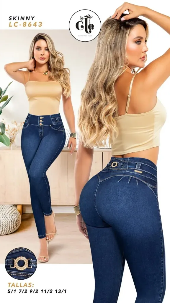 [LEC8643-5] JEANS LE CLE MODA 8643 (5)