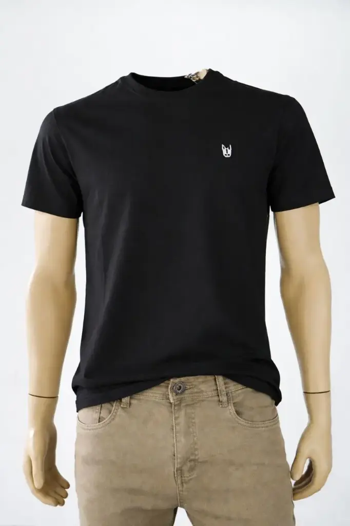 PLAYERA BASICA SHERMAN MORGAN NEGRO