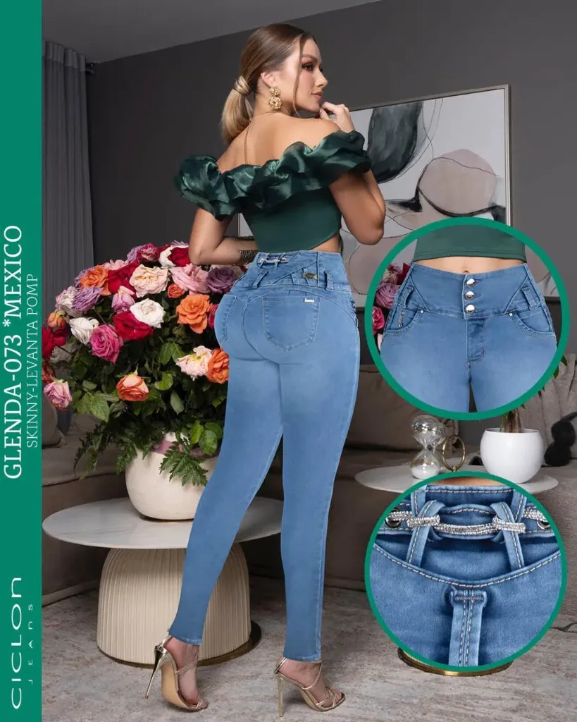 JEANS CICLON GLENDA 073 (PAQ 19PZ)