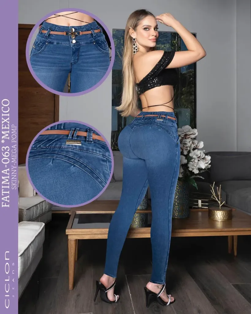 JEANS CICLON FATIMA 063 (PAQ 19PZ)