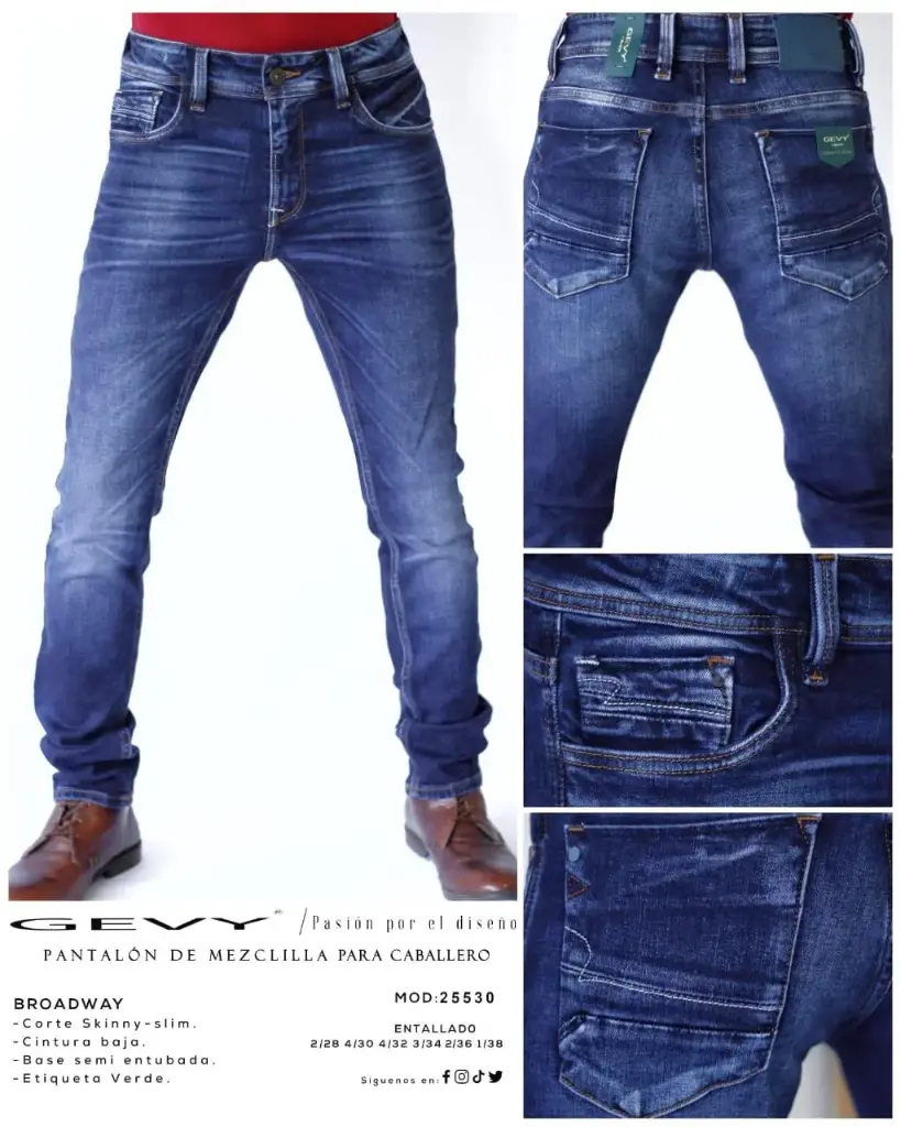 [GEV25530-30] JEANS SKINNY GEVY 25530 (30)