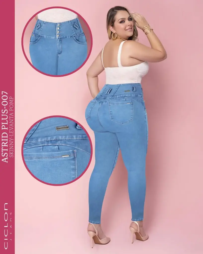 [CICASTP007-15] JEANS CICLON ASTRID PLUS 007 (15)