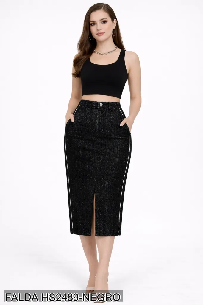 FALDA HS2489 (Negro, S)