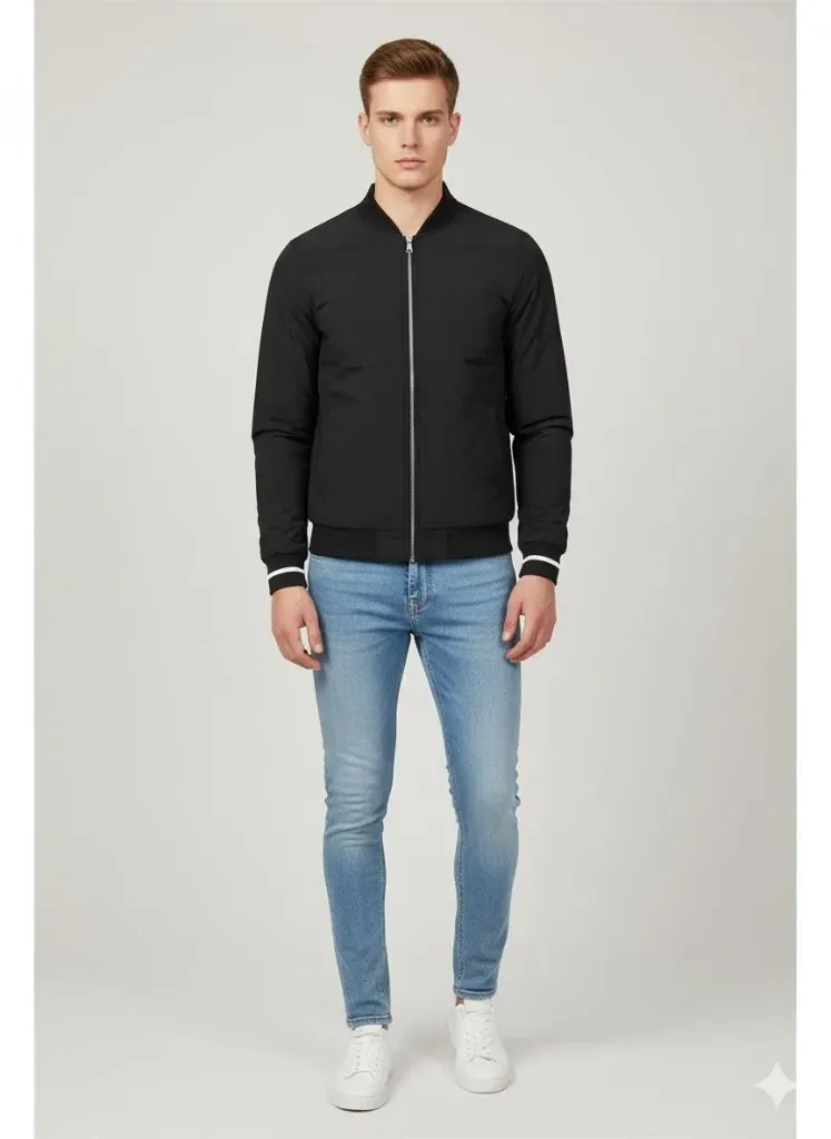CHAMARRA ROOSEVELT ARMANI 2501  (Negro, M)