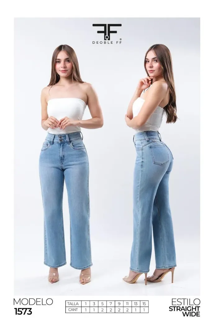 JEANS DOBLE FF 1573 (CAJA 24PZ)