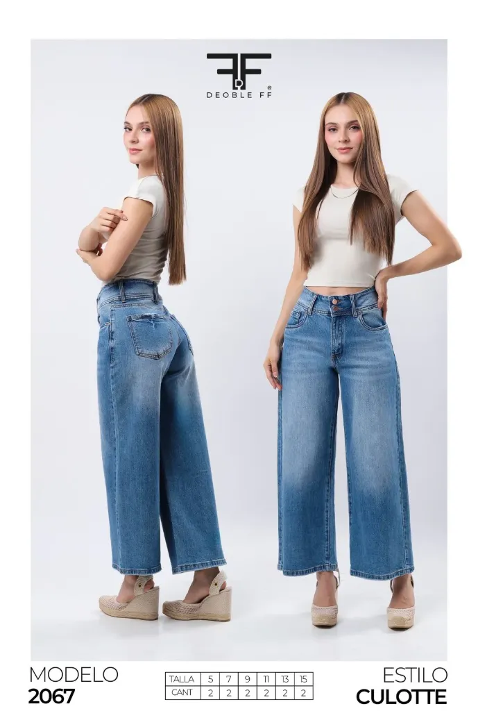 JEANS DOBLE FF 2067