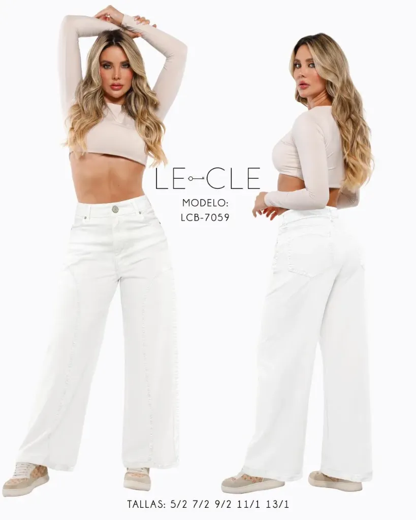 [LEC7059-5] JEANS LE CLE BASIQUE 7059 (5)
