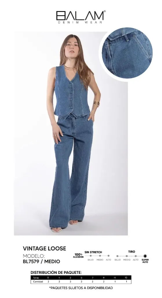 JEANS BALAM 7579