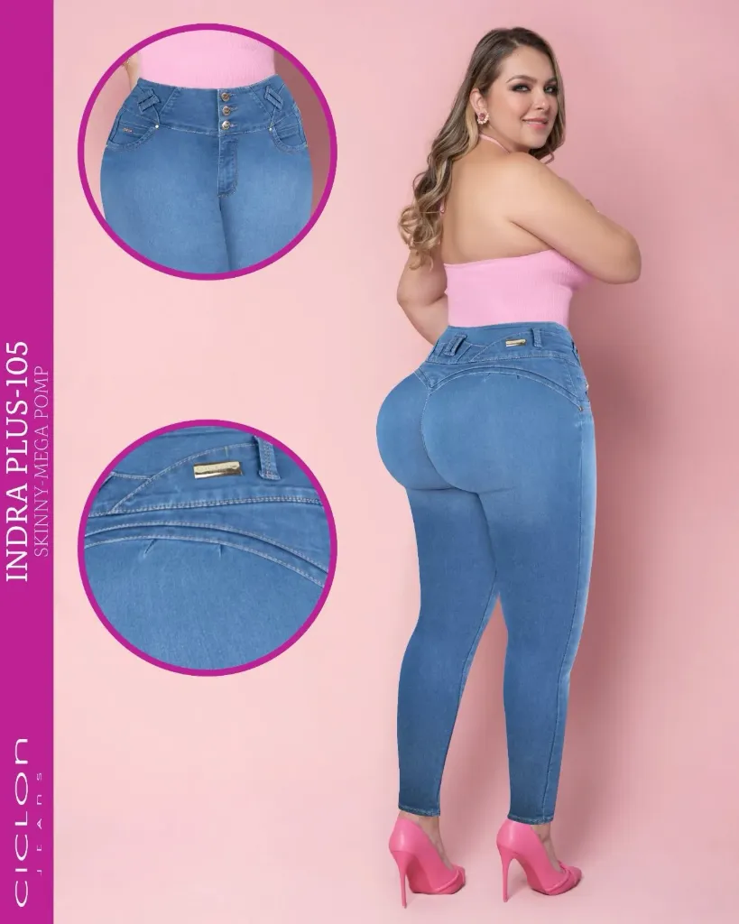 JEANS CICLON INDRA PLUS 105