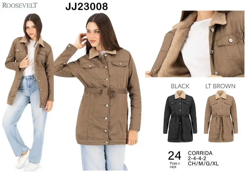 CHAMARRA ROOSEVELT JJ 23008 (CAJA 24 PZS)