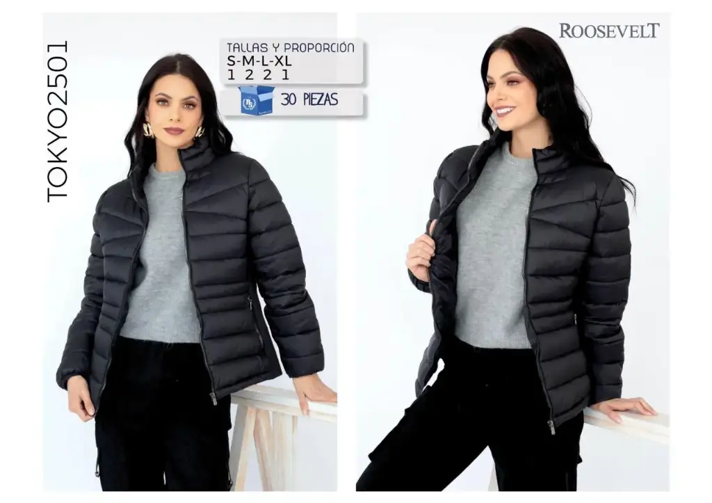 CHAMARRA ROOSEVELT TOKYO 2501 (CAJA 30 PZS)