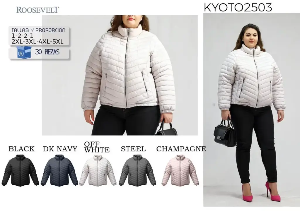 CHAMARRA ROOSEVELT KYOTO 2503 (CAJA 30PZ)