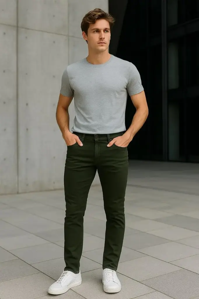 [SHEVER-30] PANTALON SHERMAN MORGAN VERDE (30)